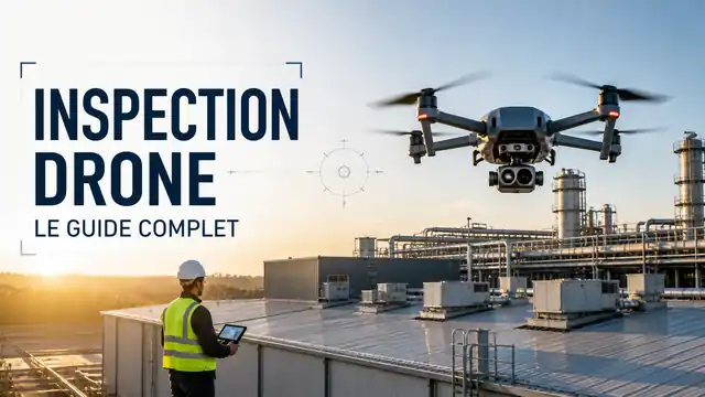 télépilote formé à l'inspection par drone